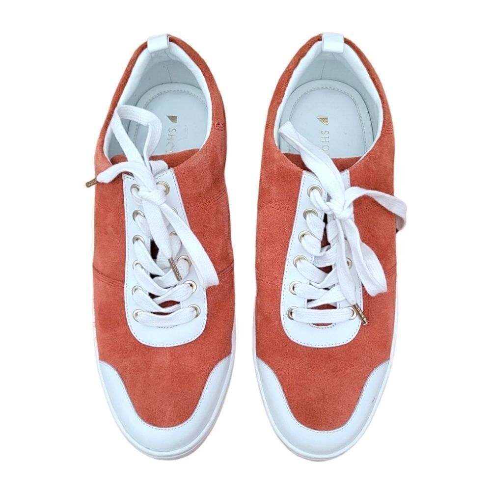Shoes of Prey Rust Suede Sneakers